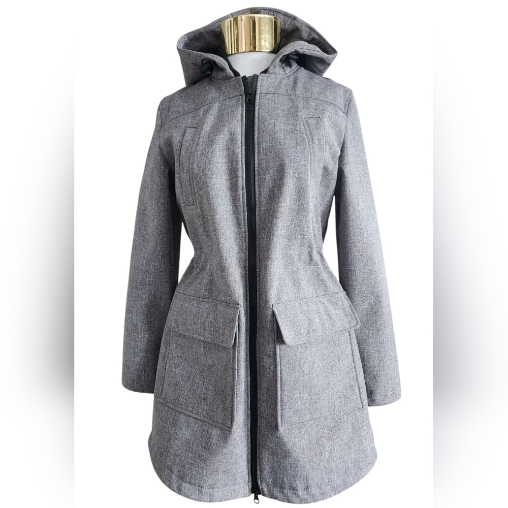🌬Joe Fresh - Heather Grey Double Zip Jacket - Size S